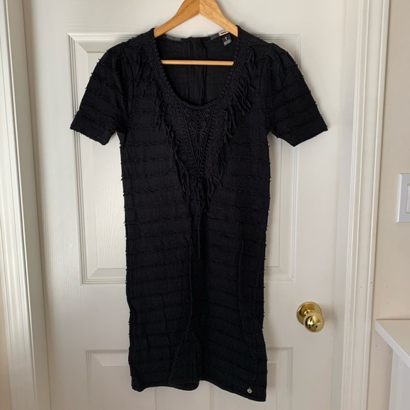 Scotch & Soda/Maison Scotch black dress - Sz 1 - Picture 1 of 3